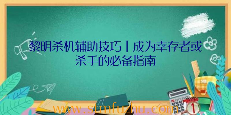 黎明杀机辅助技巧|成为幸存者或杀手的必备指南